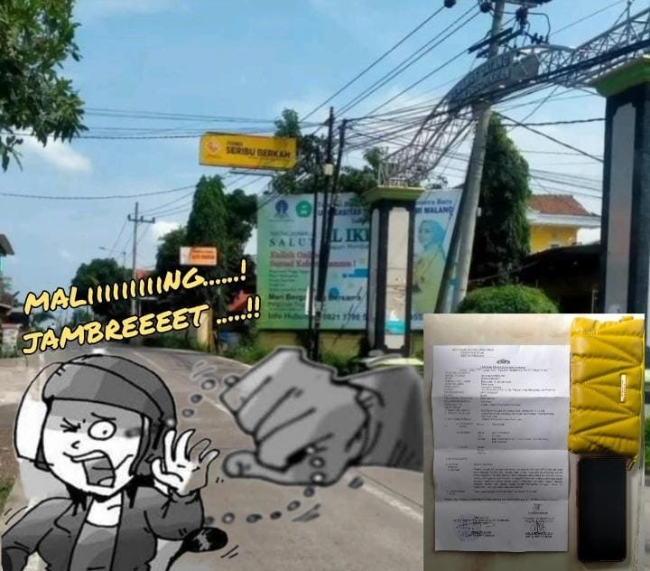 Gambar : Gang Masuk Dusun Krian Pekoren Rembang : ilustrasi : surat laporan polisi.(foto.ist)