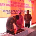 Polres Pasuruan Kota Bangun Barak Dalmas, Wujud Perhatian Kepada Anggota