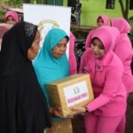 Polres Pasuruan Salurkan Bantuan untuk Korban Pergeseran Tanah di Purwodadi