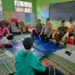 Polres Pasuruan Beri Trauma Healing Anak – anak Korban Bencana Tanah Gerak di Purwodadi