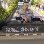 Polisi Investigasi Coretan Politik di Malang