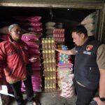 Satreskrim Polres Pasuruan Bersama Disperindag Kab. Pasuruan Sidak Sejumlah Pasar 