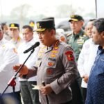Kapolri Tinjau Bakti Kesehatan “Polri Untuk Masyarakat” di PT Tah Sung Hung, Brebes