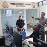 Mudik Aman Polres Nganjuk Maksimalkan CCTV Command Center dan Layanan Publik