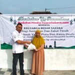 Redaksi Media SuaraSakera.com dan Keluarga Besar SAKERA Gelar Santunan 100 Anak Yatim Piatu dan Kaum Dhuafa