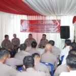 Kunjungan Kerja ke Polsek Gempol, Kapolres Ingatkan Sikap Humanis Dalam Melayani Masyarakat