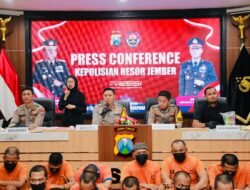 Tiga Pekan Polres Jember Berhasil Ungkap Narkoba 27 Tersangka Diamankan