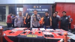 Polres Bojonegoro Berhasil Ungkap Narkoba 17 Tersangka Diamankan