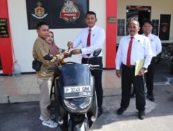 Bahagianya Korban Penggelapan di Bondowoso Saat Polisi Temukan dan Kembalikan Motornya Tanpa Biaya