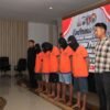 Polrestabes Surabaya Amankan Lima Orang Preman Mengaku Ormas yang Kuasai Lahan Kosong Milik Warga