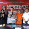 Polresta Malang Kota Berhasil Amankan Begal Driver Ojol Buron Tiga Bulan