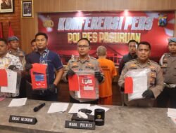 Polres Pasuruan Tangkap Kepala Desa Ambal- Ambil Terlibat Penyelewengan APBDes