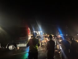 Tragedi Malam di Rel Latek: Motor Terlindas Truk, Satu Orang Meninggal