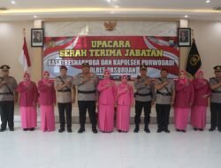 Kapolres Pasuruan Pimpin Sertijab, Pastikan Wilayah Aman dari Narkoba dan Gangster