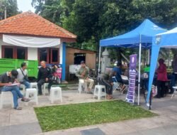 Dekat dengan Masyarakat, Polres Pasuruan Berikan Pelayanan Publik Gratis di CFD Bangil