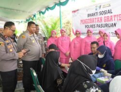 Tahun Baru Islam 1447 H, Polres Pasuruan Berikan Layanan Kesehatan melalui Khitan Massal