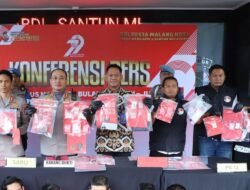 Polresta Malang Kota Selamatkan 17 Ribu Jiwa dari Narkoba, 111 Kasus Berhasil Diungkap Dalam 6 Bulan