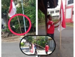 Inikah Contoh Nasionalisme Anggota Dewan? Bendera Sakti Cuma Berkibar di Tiang Sambungan