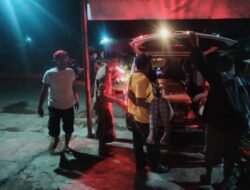 Warga Terluka Kecelakaan Tunggal di Jalan Berlubang, Warga Desak Perbaikan Jalan Segera