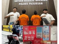 Breaking News! Satreskoba Polres Pasuruan Babat Jaringan Narkoba, 2 Bandar Dibekuk