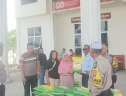 Polsek Gempol Gelar Gerakan Pangan Murah, 6 Ton Beras Bulog Ludes Terjual