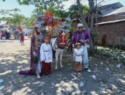 Semarak Karnaval 3 Dusun Warna-i HUT RI ke-80 di Desa Pejangkungan