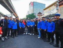 Buruh KSPSI dan Polri Adakan Bakti Sosial, Ratusan Paket Sembako Dibagikan kepada Warga