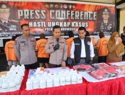 Operasi Tumpas Narkoba Semeru 2025, Polres Bondowoso Amankan 11 Tersangka Sita 10,93 Gram Sabu dan 241 Ribu Butir Okerbaya