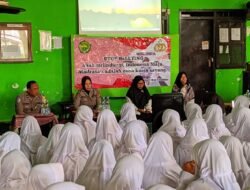 Cooling system Polsek Pandaan Masuk Pesantren, Edukasi Santri Soal Tertib Jalan dan Bahaya Perundungan
