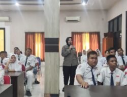 Edukasi Dini, Satresnarkoba Polres Pasuruan Beri Penyuluhan ke Pelajar SMKN 1 Beji