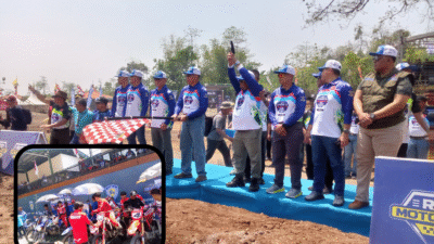 Kejurnas Motocross Piala Panglima TNI 2025 Resmi Dibuka di Putra Airlangga Rizqy Motorsport