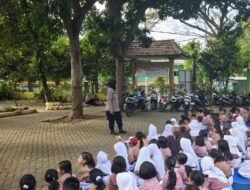Polsek Beji Gelar Penyuluhan Antibullying dan Keselamatan Berlalu Lintas di SDN Sidowayah 1