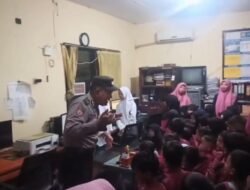 Polsek Pandaan Sambut Hangat Siswa TK Al-Falahiyah, Perkenalkan Tugas Polisi lewat Polsanak