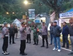 Apel Pengamanan Kapolsek Prigen Kawal Acara Masyarakat Hingga Berakhir Aman
