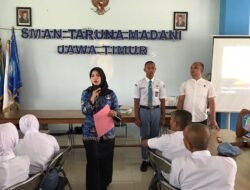 BNNK dan Satresnarkoba Polres Pasuruan Gelar Sosialisasi dan Tes Urine di SMAN Taruna Madani