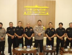 Perkuat Sinergi Kamtibmas, Kapolres Pasuruan Terima Audiensi Senkom Mitra Polri