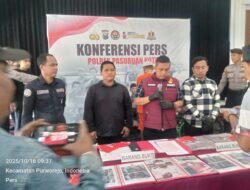 Polres Pasuruan Kota Ungkap Jaringan Residivis Pencurian Sepeda Motor, 9 TKP Dibongkar