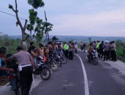 Operasi Zebra Semeru Polres Tuban Amankan 21 Remaja Pelaku Balap Liar