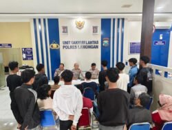 Operasi Zebra Semeru Polres Lamongan Amankan 9 Remaja dan 3 Motor Balap Liar