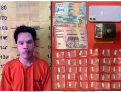 Satresnarkoba Polres Pasuruan Tangkap Pengedar Sabu dengan 30 Paket Barang Bukti
