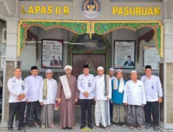 Menyemai Harapan di Balik Jeruji: Lapas Pasuruan Wisuda 15 Santri dan Kukuhkan Angkatan Baru”