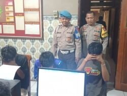 AKHIR PERJALANAN: Otak Pencuri Laptop dan Aset Sekolah Diciduk Reskrim Purwosari