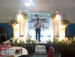 SPPG Gajah Rejo 02 Resmi Beroperasi, Dukung Program Gizi Nasional Menuju Indonesia Emas 2045