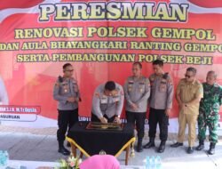 Resmikan Kantor Polsek Gempol dan Aula Bhayangkari, Kapolres: Polsek Penting Dalam Pelayanan Masyarakat
