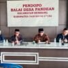 Hasim Serahkan Estafet kepada Sibro Mukhlis Sebagai Ketua Karang Taruna di Desa Pandean