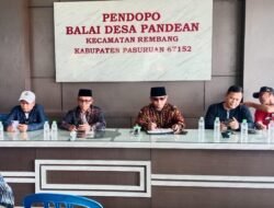 Hasim Serahkan Estafet kepada Sibro Mukhlis Sebagai Ketua Karang Taruna di Desa Pandean