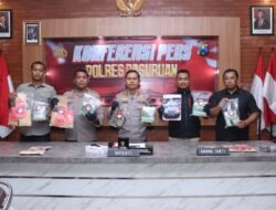 Polres Pasuruan Ungkap 25 Kasus Narkoba dalam Sebulan, 5 Kg Sabu dan 46 Tersangka Diamankan