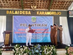 Resmi Dilantik, Dua Kepala Dusun Baru Desa Karangrejo Diberi Amanat Selesaikan Masalah di Akar Rumput