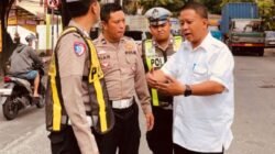 Atasi Jalan Rusak di Bangil, Satlantas Polres Pasuruan Bergerak Cepat dan Koordinasi dengan BBPJN