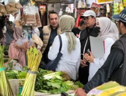 Menjelang Ramadhan dan Imlek, Satgas Pangan Polres Pasuruan Sidak Harga Pokok di Pasar Bangil
